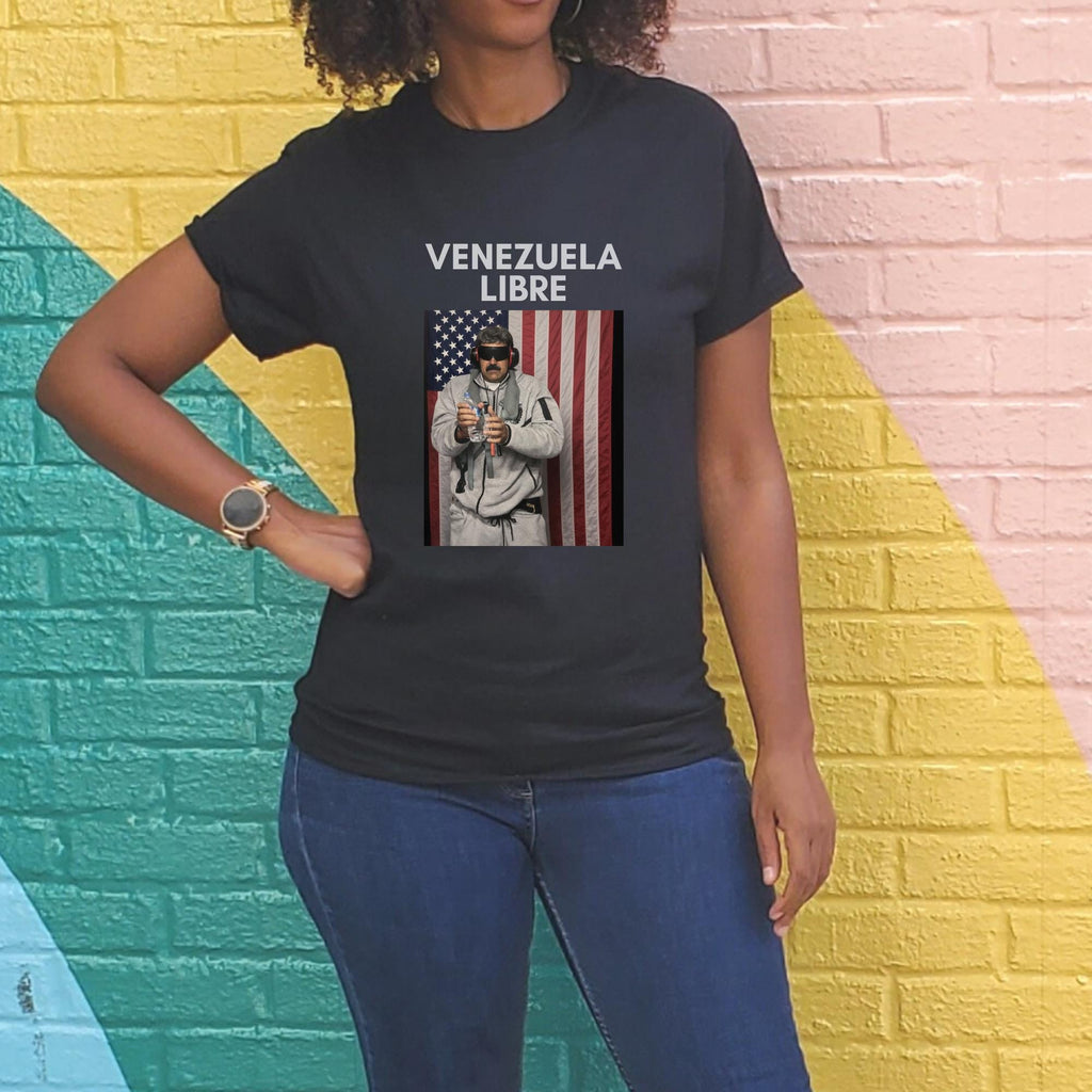 Maduro captured T-shirt,Venezuela Libre