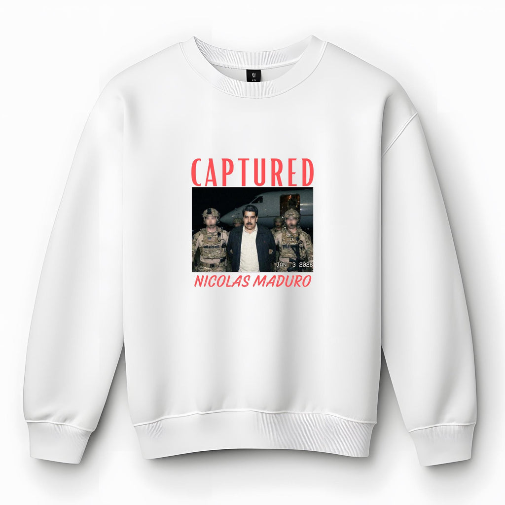 Maduro captured sweatshirt