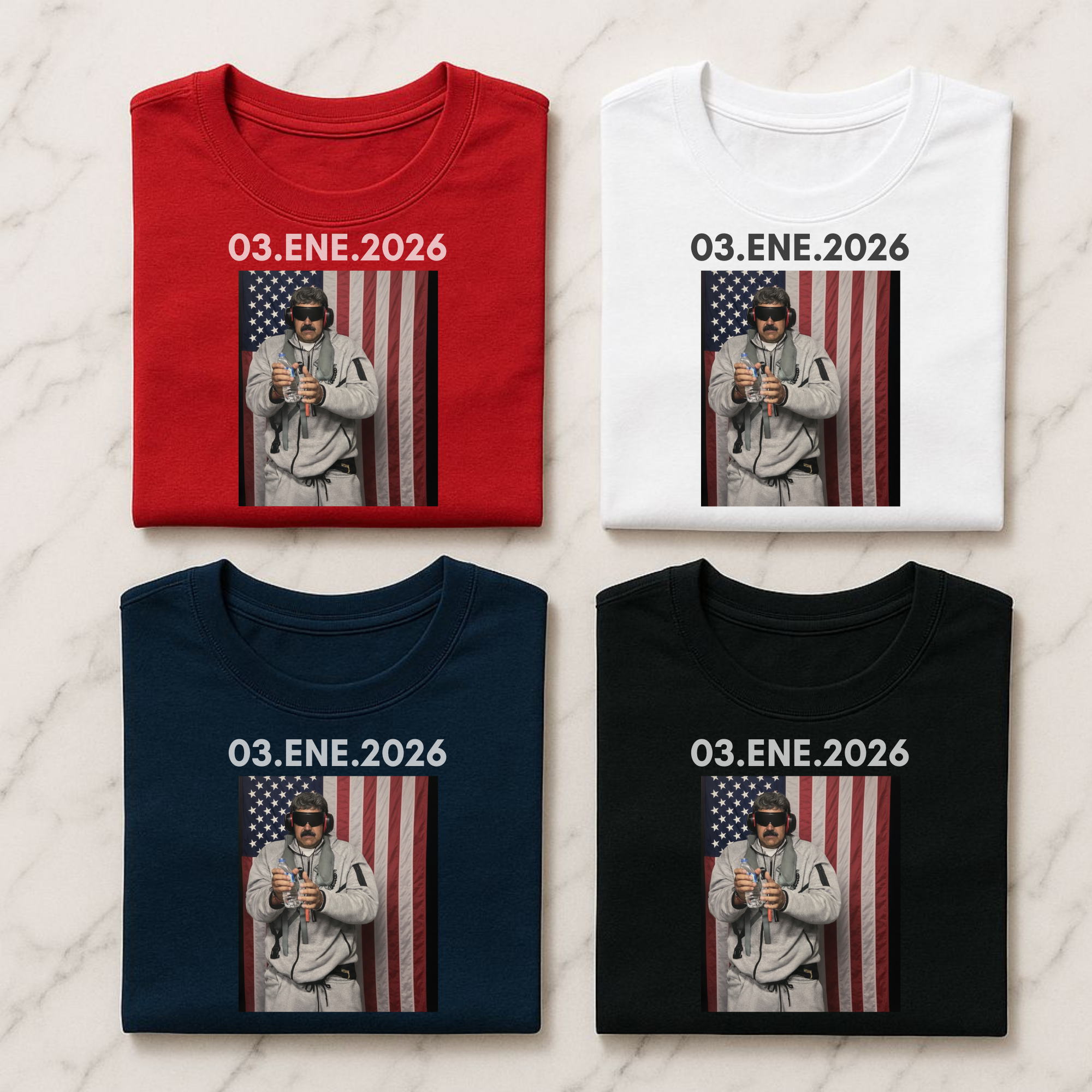 Maduro captured T-shirt, free Venezuela