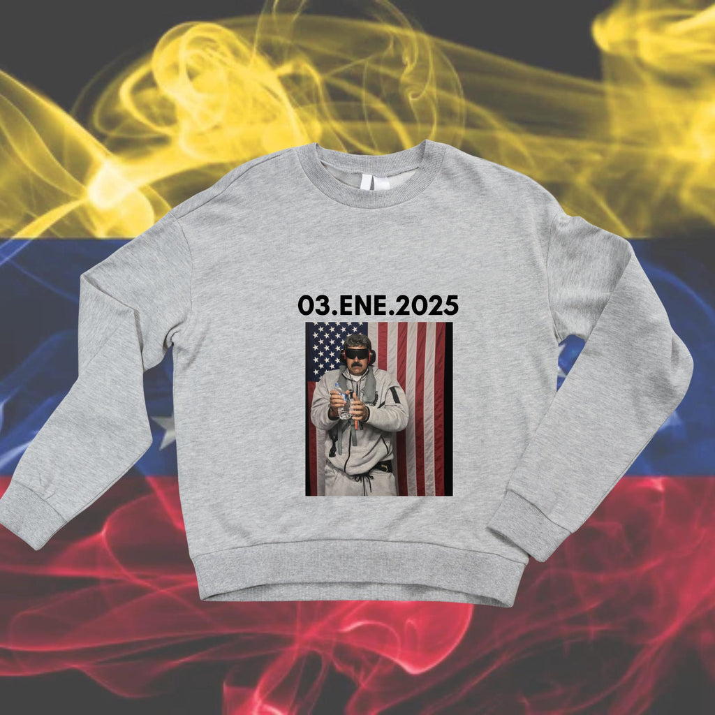 Maduro captured sweatshirt, free Venezuela