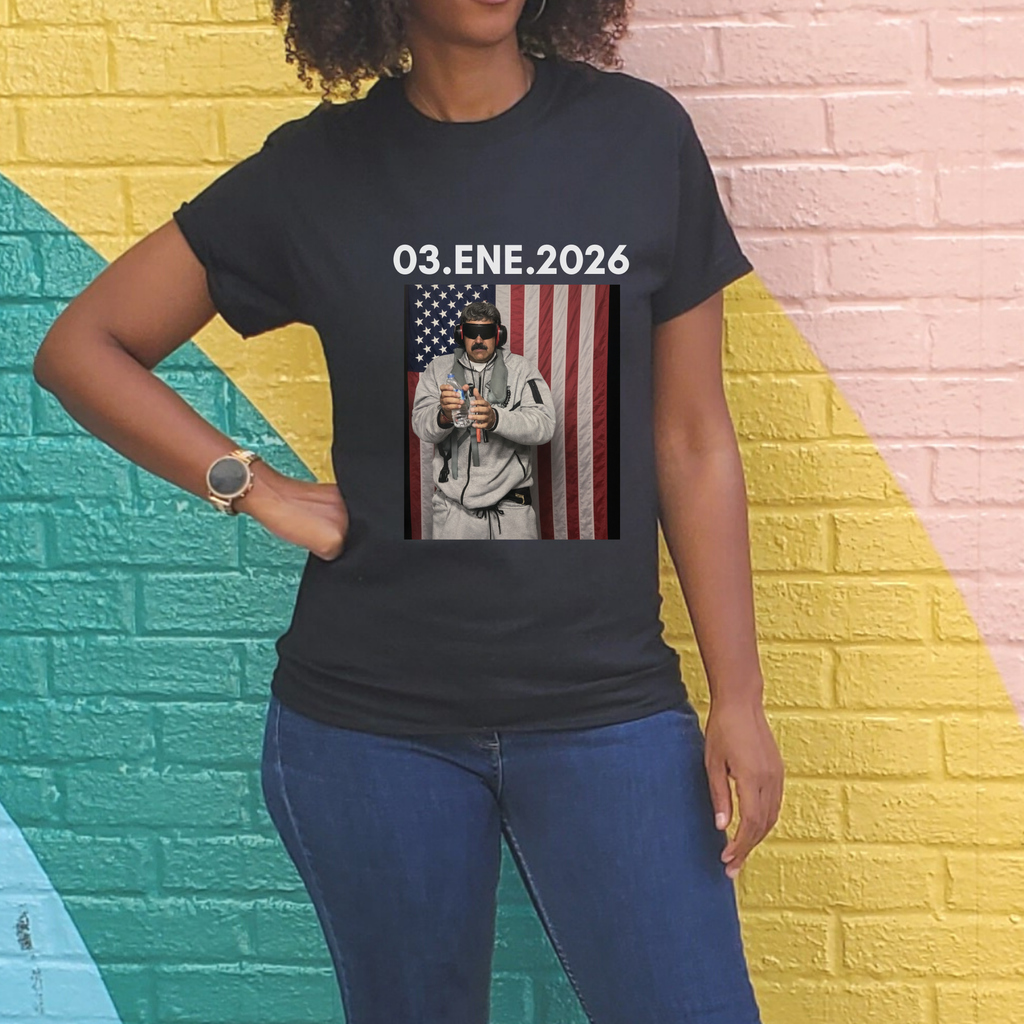 Maduro captured T-shirt, free Venezuela