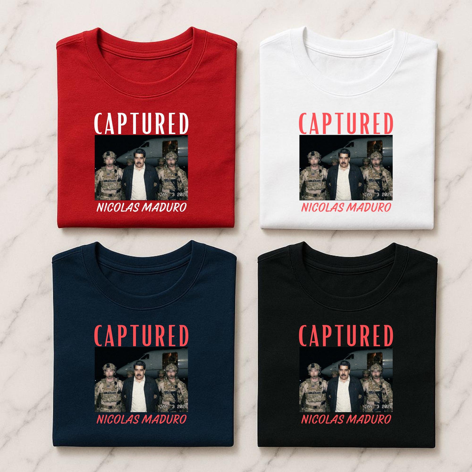 Maduro captured T-shirt