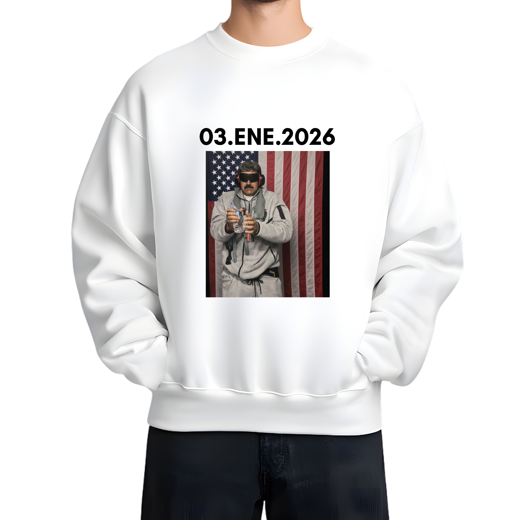 Maduro captured sweatshirt, free Venezuela