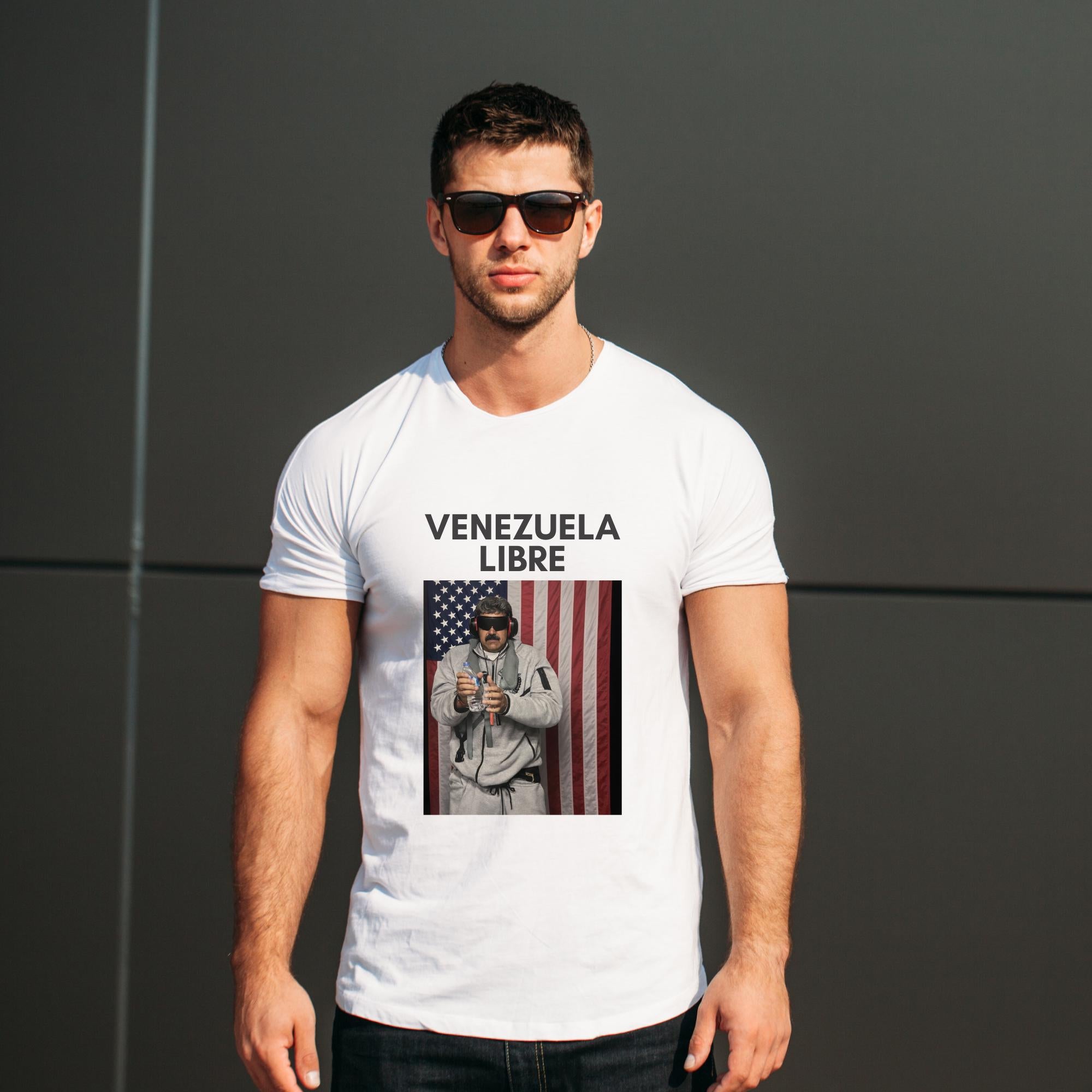 Maduro captured T-shirt,Venezuela Libre