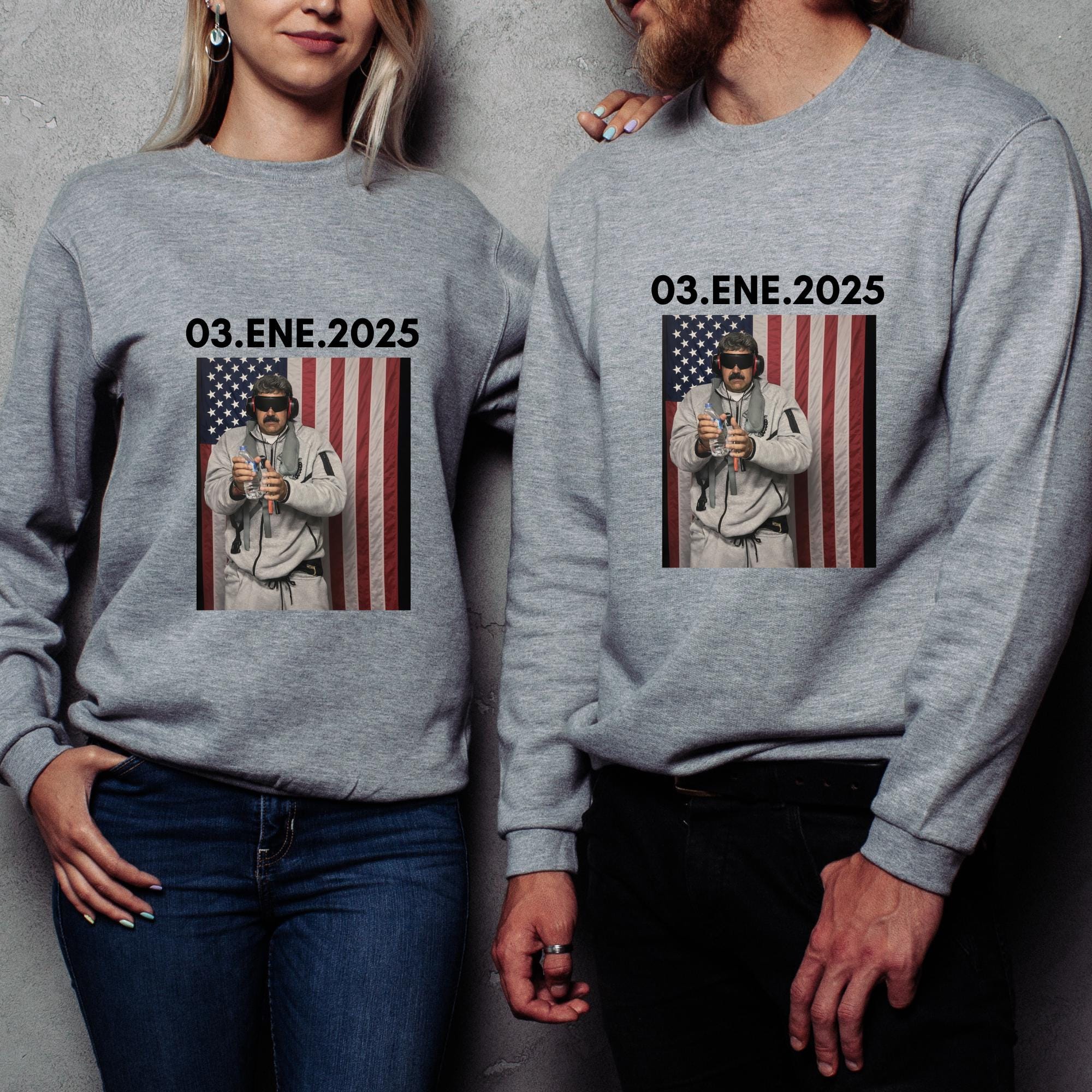 Maduro captured sweatshirt, free Venezuela