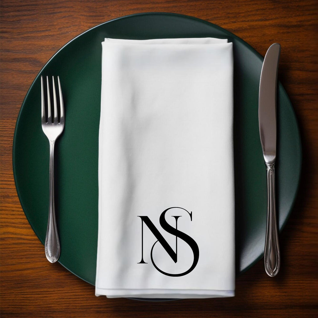 Custom logo or text napkin