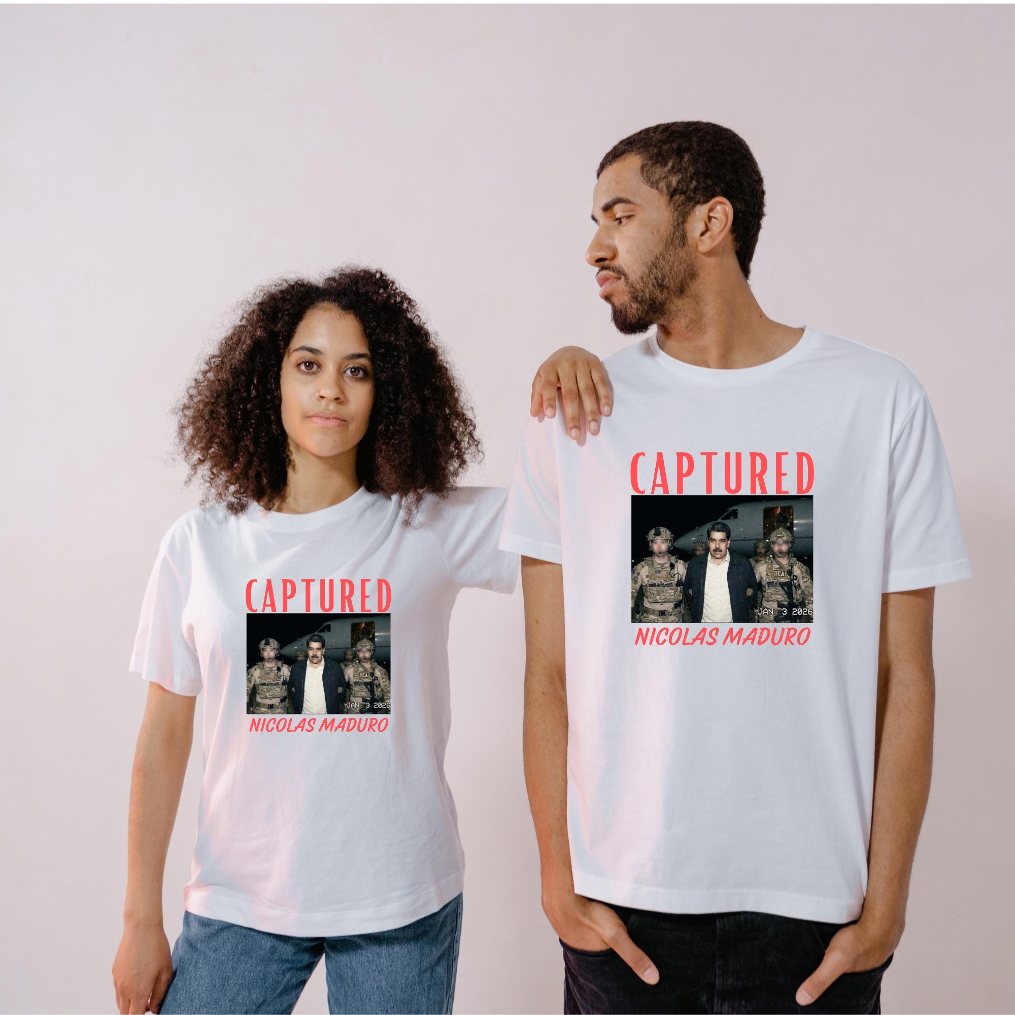 Maduro captured T-shirt